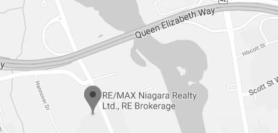 A Map of Remax Niagara